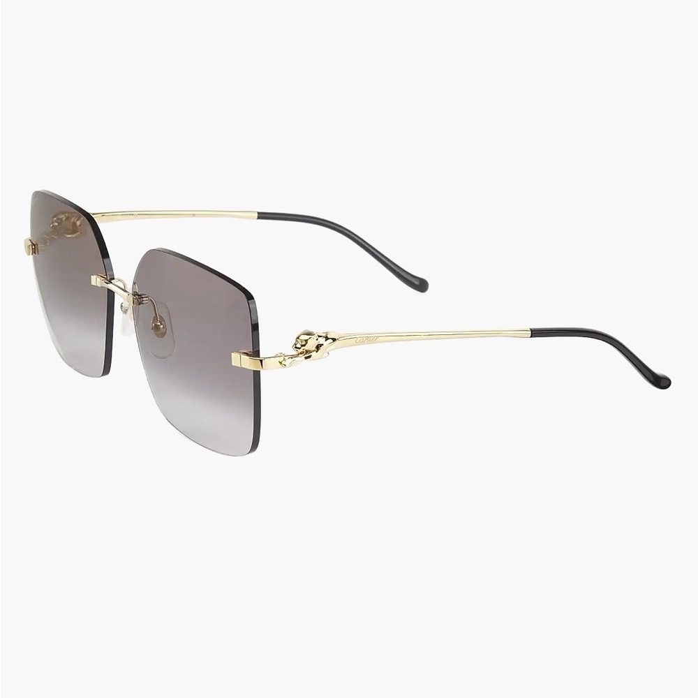 Cartier
Panthère Classic 24-Carat Gold 60MM
Square Sunglasses - Picture 12 of 16